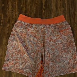 Men’s Lululemon shorts - Large - Orange Design